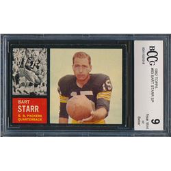 1962 Topps #63 Bart Starr SP (BCCG 9)