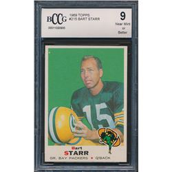 1969 Topps #215 Bart Starr (BCCG 9)