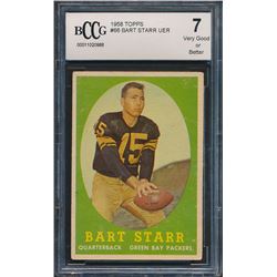 1958 Topps #66 Bart Starr (BCCG 7)