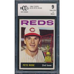 1964 Topps #125 Pete Rose (BCCG 9)