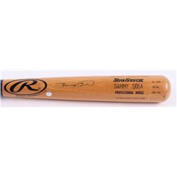 Sammy Sosa Signed LE Rawlings Player Model Baseball Bat (JSA COA)