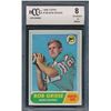 Image 1 : 1968 Topps #196 Bob Griese RC (BCCG 8)