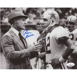 Roger Staubach Signed Dallas Cowboys 8x10 Photo (JSA COA)