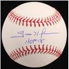Image 1 : Trevor Hoffman Signed OML Baseball Inscribed "HOF 18" (JSA COA)