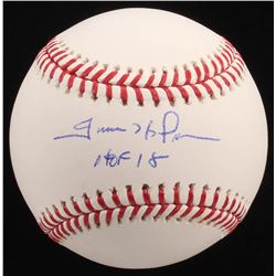 Trevor Hoffman Signed OML Baseball Inscribed "HOF 18" (JSA COA)