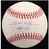 Image 1 : Trevor Hoffman Signed OML Baseball Inscribed "HOF 18" (JSA COA)