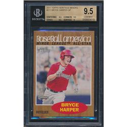 2011 Topps Heritage Minors #211 Bryce Harper RC (BGS 9.5)
