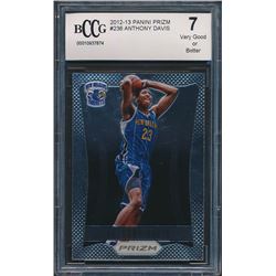 2012-13 Panini Prizm #236 Anthony Davis RC (BCCG 7)