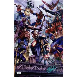 Greg Horn Signed Marvel "Avengers Big City" 11x17 Lithograph (JSA COA)