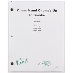 Cheech Marin  Tommy Chong Signed "Cheech and Chong's Up in Smoke" Movie Script (JSA COA)