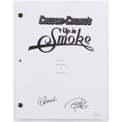 Cheech Marin  Tommy Chong Signed "Cheech y Chong's Up in Smoke" Movie Script (JSA COA)