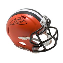 Odell Beckham Jr. Signed Cleveland Browns Speed Mini Helmet (JSA COA)