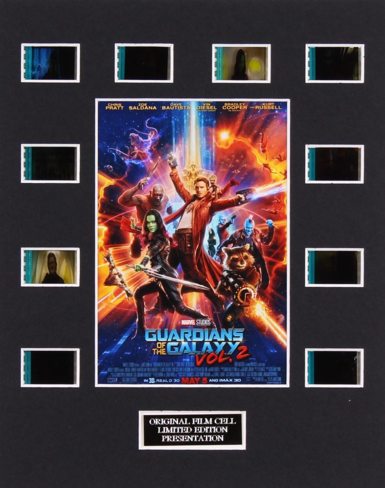 Guardians Of The Galaxy Vol 2 Le 8x10 Custom Matted Original