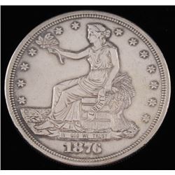 1876-S Trade Silver Dollar