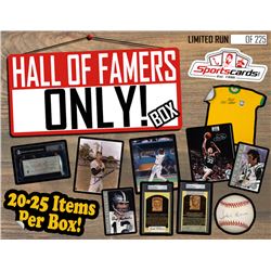 â€œHall of Famers ONLY!â€ Collectors Mystery Box! 15+ HOF Autographed Items Per Box!