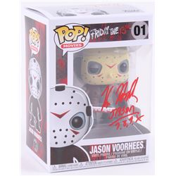 Kane Hodder Signed Jason Voorhees #01 Funko Pop! Vinyl Figure Inscribed "Jason 7, 8, 9, X" (PA COA)