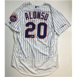 Pete Alonso Signed New York Mets Jersey (Fanatics Hologram)