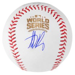 Anthony Rizzo Signed 2016 World Series Logo Baseball (Fanatics Hologram  MLB Hologram)