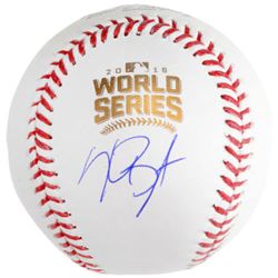 Kris Bryant Signed 2016 World Series Logo Baseball (Fanatics Hologram  MLB Hologram)