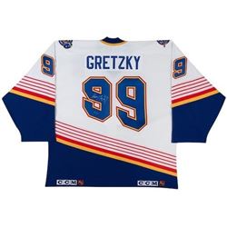 Wayne Gretzky Signed St. Louis Blues Jersey (UDA COA)