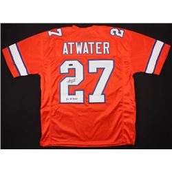 Steve Atwater Signed Denver Broncos Jersey Inscribed "2x SB Champs" (Radtke COA)