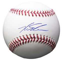 Kyle Schwarber Signed OML Baseball (Beckett COA)