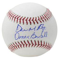 Don Mattingly Signed OML Baseball Inscribed "Donnie Baseball" (JSA COA)