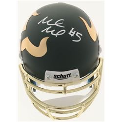 Marlon Mack Signed South Florida Bulls Mini Helmet (Radtke COA)