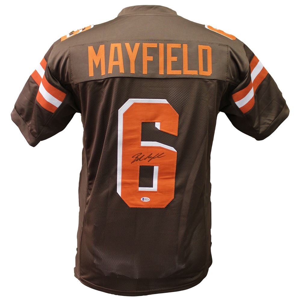 baker mayfield jersey signed