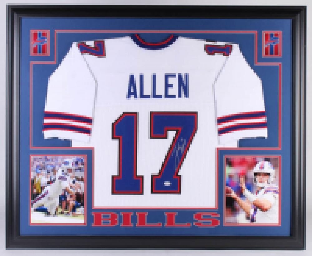 josh allen framed jersey
