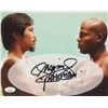 Image 1 : Manny Pacquiao Signed 8x10 Photo Inscribed "Pacman" (JSA COA)