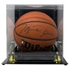 Image 1 : Michael Jordan Signed Wilson Basketball with Display Case (UDA Hologram)