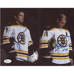 Mark Recchi  Andrew Ferrence Signed Boston Bruins 8x10 Photo (JSA COA)
