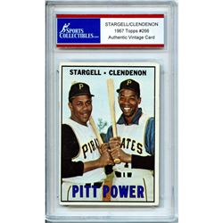 1967 Topps #266 Pitt Power / Willie Stargell / Donn Clendenon