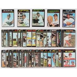 Lot of (150+) 1971 Topps Baseball Cards with #280 Ferguson Jenkins, #605 Orlando Cepeda, #565 Jim Wy