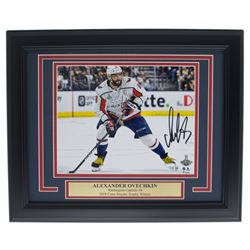 Alexander Ovechkin Signed Washington Capitals 11x14 Custom Framed Photo Display (Fanatics Hologram)