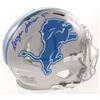 Image 1 : Kerryon Johnson Signed Detroit Lions Full-Size Authentic On-Field Speed Helmet Inscribed "MoTown's F