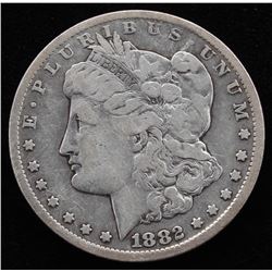 1882-CC Morgan Silver Dollar
