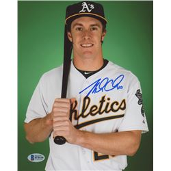Mark Canha Signed Oakland Athletics 8x10 Photo (Beckett COA)