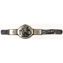 Kevin Nash  Scott Hall Signed "New World Order" World Heavyweight Championship Wrestling Belt (JSA C