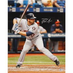 Tyler White Signed Houston Astros 16x20 Photo (Beckett COA)