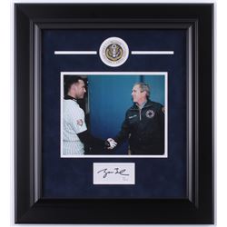 George W. Bush Signed 18.75x20.75 Custom Framed Cut Display (JSA COA)