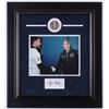 Image 1 : George W. Bush Signed 18.75x20.75 Custom Framed Cut Display (JSA COA)