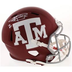Johnny Manziel Signed Texas AM Aggies Full-Size Speed Helmet Inscribed "'12 HT" (JSA COA)
