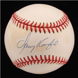 Sandy Koufax Signed ONL Baseball (Beckett LOA)