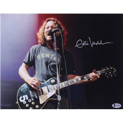 Eddie Vedder Signed "Pearl Jam" 11x14 Photo (Beckett LOA)