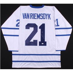 James van Riemsdyk Signed Toronto Maple Leafs Jersey (JSA COA)