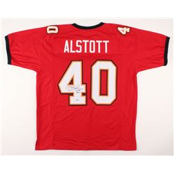 Mike Alstott Signed Tampa Bay Buccaneers Jersey (Beckett COA)
