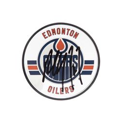 Paul Coffey Signed Edmonton Oilers Acrylic Hockey Puck (UDA COA)