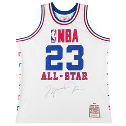 Michael Jordan Signed 1985 NBA All Star Authentic Mitchell  Ness Jersey (UDA COA)